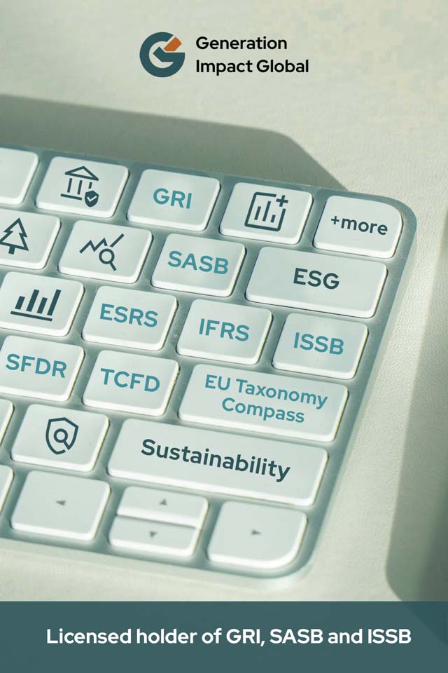 ESG Matrix and Generation Impact Global integrated platform making ESG easier